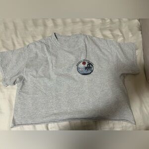 John Galt cropped tee